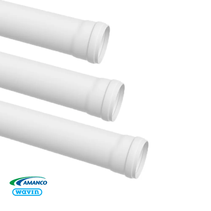 Tubo Pvc Esgoto Branco Dn Metros Amanco Tubo