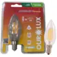 Lâmpada Superled Vela Filamento 3W E=14 2700K Clara 20175 - Ourolux.