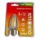 Lâmpada Superled Vela Filamento 3W E=27 2700K Clara 20185 - Ourolux.