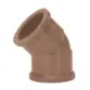 Joelho 45º Soldável Marrom 32mm 11643 - Amanco