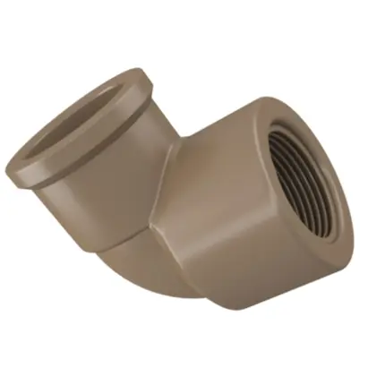 Joelho 90º Soldável Com Rosca Marrom 25mm x 3/4'' 11684 - Amanco