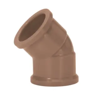 Joelho 45º Soldável Marrom 25mm 11642 - Amanco