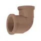 Joelho 90º Soldável Marrom 32mm 11672 - Amanco