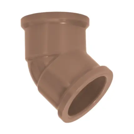 Joelho 45º Soldável Marrom 40mm 11644 - Amanco