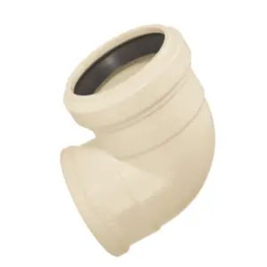 Joelho 90º Branco Com Anel Labial Dn40x38mm 11651 - Amanco