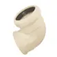 Joelho 90º Branco Com Anel Labial Dn40x38mm 11651 - Amanco