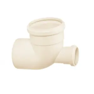 Joelho 90º Para Esgoto Série Normal Com Visita Dn100x50mm 11653 - Amanco