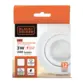 Mini Spot Led Embutir Redondo 3W 6500K Bivolt Eco - Black Decker