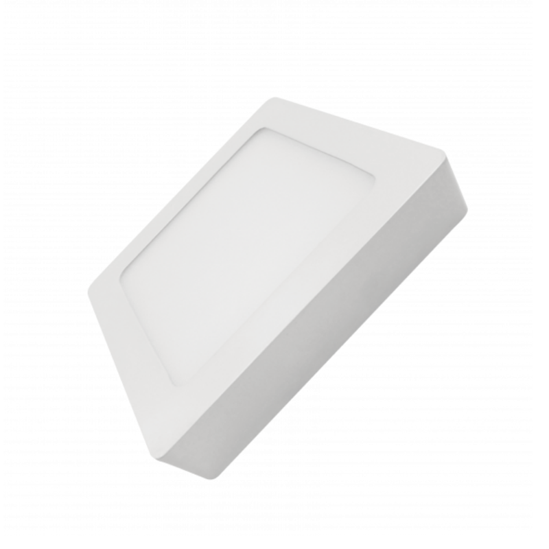 Plafon Luminária Led Slim Sobrepor Quadrado 36W 6400K 03211 Ourolux