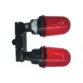 Sinalizador De Topo Duplo Com Fotocélula Dr-119 - Raycon