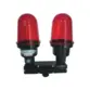Sinalizador De Topo Duplo Com Fotocélula Dr-119 - Raycon