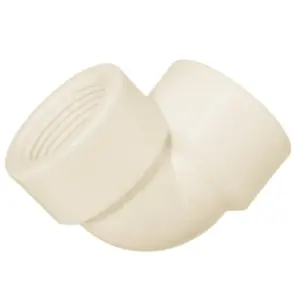 Joelho 90º Roscável Branca 1/2'' 11667 - Amanco