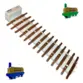 Kit Barramento Bifásico 46 Disjuntores Din 100A Volt Flutuante Brfb46D - Brum