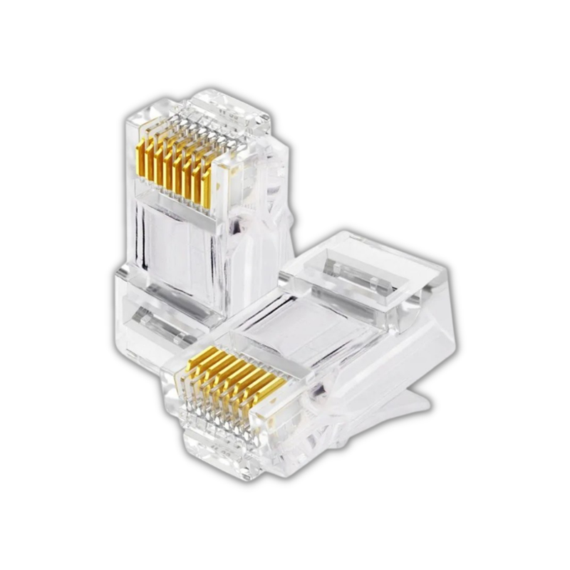 Conector Macho Rj-45 Cat6 8 Vias - Transnet - Conector Macho Rj-45 Cat6 ...