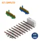 Kit Barramento Bifásico 18 Disjuntores Din 100A Volt Flutuante Brfb18D - Brum
