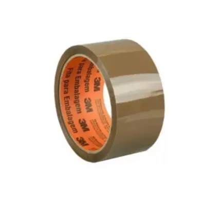 Fita Adesiva Para Embalagem 48mm x 50M Marrom - 3M
