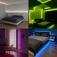 Fita de Led 5050 RGB 7,8w/m 12v IP20 Rolo Com 5 Metros 9151 - Gaya