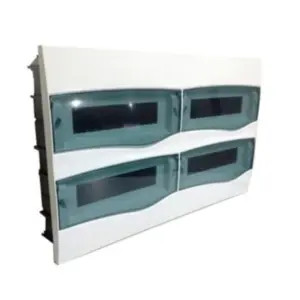 Centro De Distribuição Pvc Embutir 48 Disjuntores Br48 - Brum