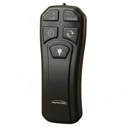 Controle Remoto Infravermelho Para Ventilador Preto Pt-355P - Protection