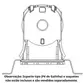 Perfil Calha Slim Led 1x18/20W 1200mm sem Suporte 170006 - Lumepetro