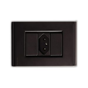 Interruttore Superficie 10A 250V Grafite - Per Accensione Luce Da 3 Punti, Gamma BF-18