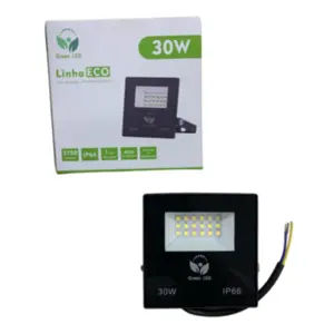 Refletor De Led SMD  30W 6500K Bivolt IP66 Eco - UP Led