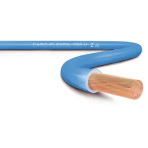 Cabo Flexível 750V  10mm Azul Por Metro - Sil