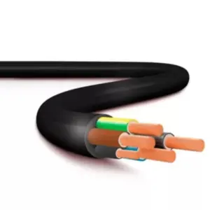 Cabo Flexível PP 5x1,0mm Preto 500V Por Metro - Sil