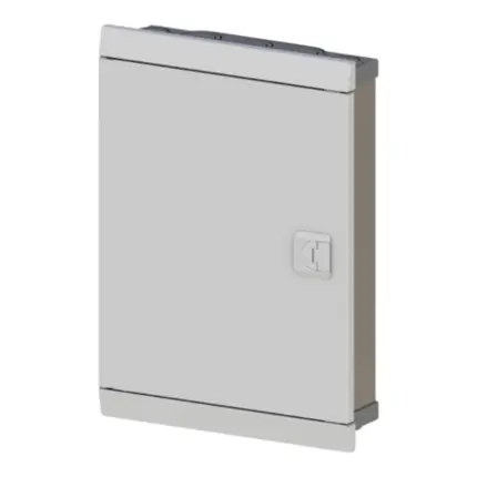 Quadro de Distribuição Embutir 18 Disjuntores + Barramento Bifásico 100A Volt - Brum