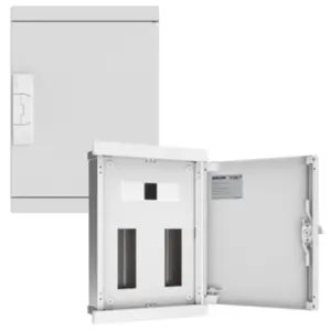 Quadro de Distribuição Embutir 28 Disjuntores + Barramento Trifásico 100A Volt - Brum