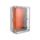 Quadro De Comando Plástico 285x208x166mm 1016 Transparente - Tableplast