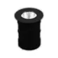 Embutido De Solo Redondo Led COB 4W 3000K Preto 5 Peças 3362 - Gaya