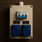 Quadro Robo Com Disjuntor Tripolar 3P 40A + 4 Tomadas 2P+T 20A + 2 Tomada 3P+T 16A - Phek