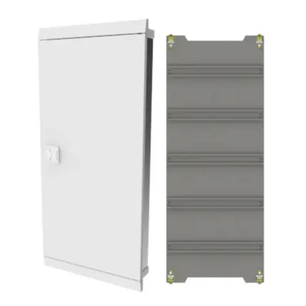 Quadro De Distribuição Embutir Para 60 Disjuntores Horizontal Volt QDE-60H - Brum