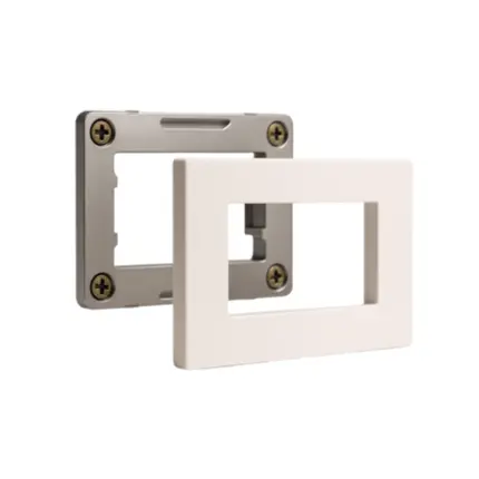 Placa Com Suporte Para Móvel 65x45 30 Peças Mar-Girius Sleek Branca