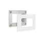 Placa Com Suporte Para Móvel 65x45 30 Peças Mar-Girius Sleek Branca