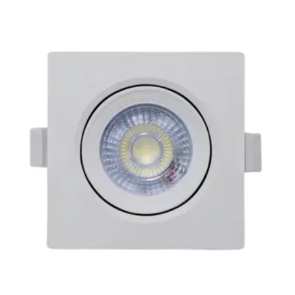 Spot Eco Embutir Led Quadrado 7W Bivolt 3000K BDS1-0500-03 - Black Decker