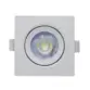 Spot Eco Embutir Led Quadrado 7W Bivolt 3000K BDS1-0500-03 - Black Decker
