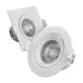Spot Eco Embutir Led Quadrado 7W Bivolt 3000K BDS1-0500-03 - Black Decker