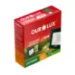 Refletor Led Slim  10W Luz Verde Bivolt Preto 03280 - Ourolux