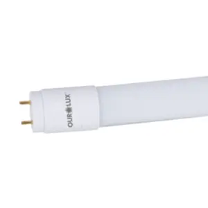 Lâmpada Led Tubular 18W Bivolt 3000K 120cm 25 Peças Ourolux