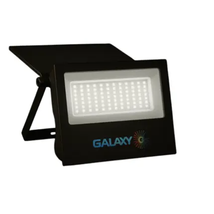 Refletor Led 200W 6500K IP-65 Com Placa Solar Integrada 4088 - Galaxy Led