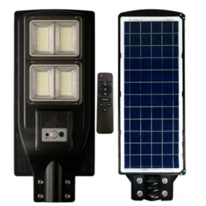 Luminária Pública Solar Poste 200W Led 6500K Com Sensor e Controle - UP Led