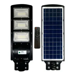 Luminária Pública Solar Poste 150W Led 6500K Com Sensor e Controle - UP Led