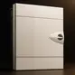 Quadro De Distribuição Em termoplástico Embutir 24 Disjuntores Din 100A Plus BR+24 Porta Branca - Br