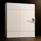 Quadro De Distribuição Em termoplástico Sobrepor 24 Disjuntores Din 100A Plus BR+24S Porta Branca -