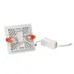 Plafon Painel Infinity Led Embutir Quadrado 36W 4000K Bivolt 22,8x22,8cm 1194 - Gaya