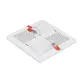 Plafon Painel Infinity Led Embutir Quadrado 36W 4000K Bivolt 22,8x22,8cm 1194 - Gaya