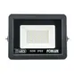 Refletor Led   50W 3000K Bivolt Preto LED38.13 - Foxlux