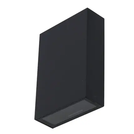 Arandela Cube Slim 4w 3000k Preto 140 Lumens IP65 Bivolt 9683 - Gaya